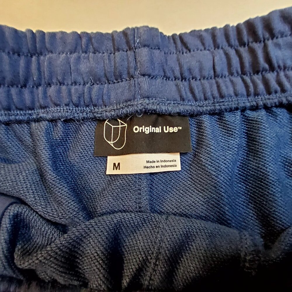 Original Use Blue Sustainable Knit Shorts With Recycled Materials  Size   M - Picture 8 of 10
